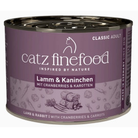 Catz Finefood Classic N.11 Jagnięcina i Królik puszka 200g
