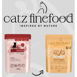 Catz Finefood Classic Kitten Drób (N.03) saszetka 85g