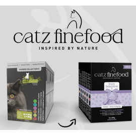 Catz Finefood Pure Selection (Purrrr Collection) II saszetki multipack 12x80/85g