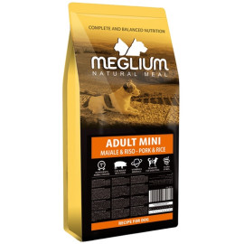 Meglium Dog Mini Adult Pork & Rice 7kg