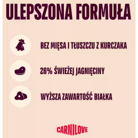 Carnilove Cat Active Lamb & Wild Boar Sterilised - jagnięcina i dzik 2kg