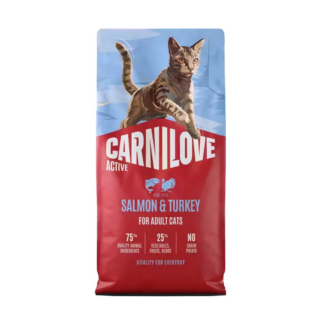 Carnilove Cat Active Salmon & Turkey - łosoś i indyk 2kg