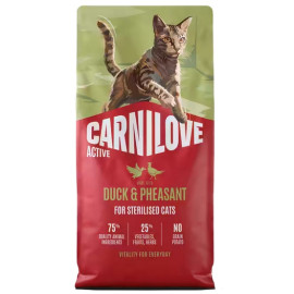 Carnilove Cat Active Duck & Pheasant Sterilised - kaczka i bażant 2kg