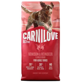 Carnilove Dog Active Venison & Reindeer Adult - dziczyzna i renifer 1,5kg