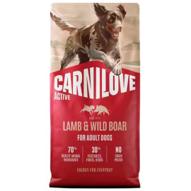 Carnilove Dog Active Lamb & Wild Boar Adult - jagnięcina i dzik 1,5kg