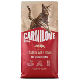 Carnilove Cat Active Lamb & Wild Boar Sterilised - jagnięcina i dzik 400g