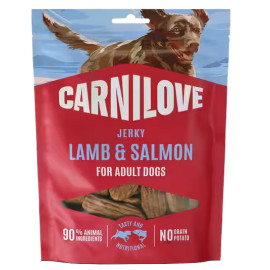 Carnilove Dog Jerky Lamb & Salmon - jagnięcina i łosoś 100g