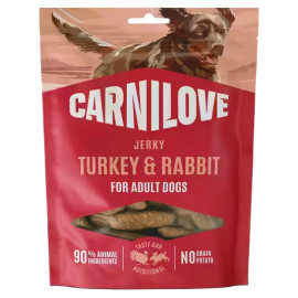 Carnilove Dog Jerky Turkey & Rabbit - indyk i królik 100g