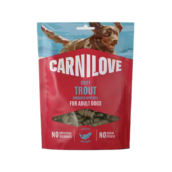 Carnilove Dog Soft Snack Trout 200g