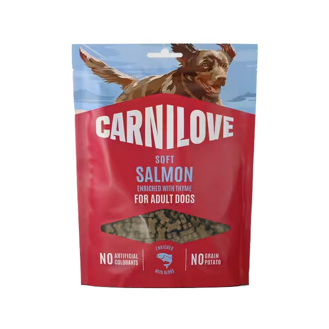 Carnilove Dog Soft Snack Salmon Small Bite 200g