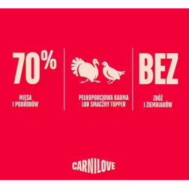 Carnilove Dog Turkey & Quail - indyk i przepiórka saszetka 300g