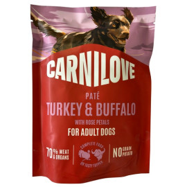 Carnilove Dog Turkey & Buffalo - indyk i bawół saszetka 300g