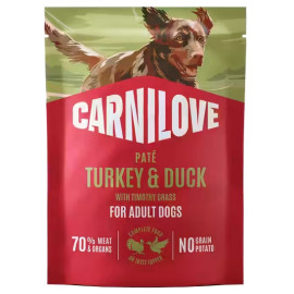 Carnilove Dog Turkey & Duck - indyk i kaczka saszetka 300g