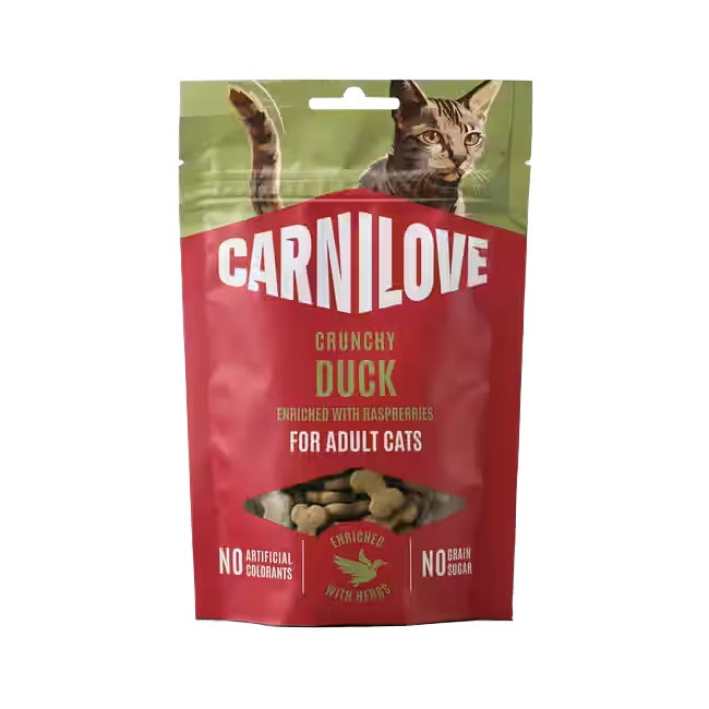 Carnilove Cat Crunchy Snack Duck 50g