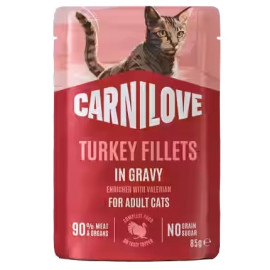 Carnilove Cat Turkey - indyk w sosie saszetka 85g