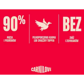 Carnilove Cat Duck - kaczka w sosie saszetka 85g