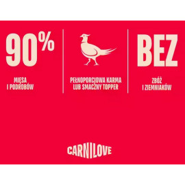Carnilove Cat Pheasant - bażant w sosie saszetka 85g