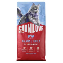 Carnilove Cat Active Salmon & Turkey Adult Large Breed - kaczka i indyk 2kg