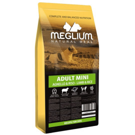 Meglium Dog Mini Adult Lamb & Rice 7kg