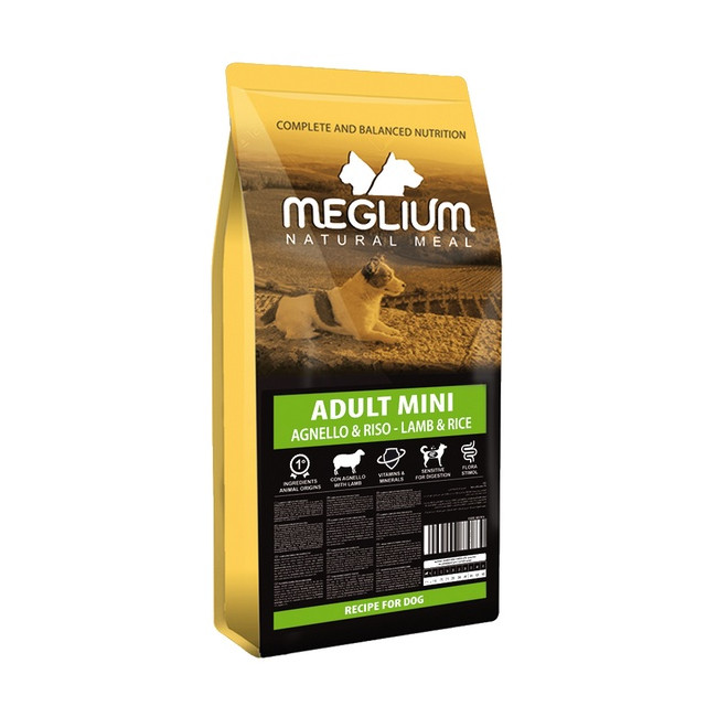 Meglium Dog Mini Adult Lamb & Rice 7kg