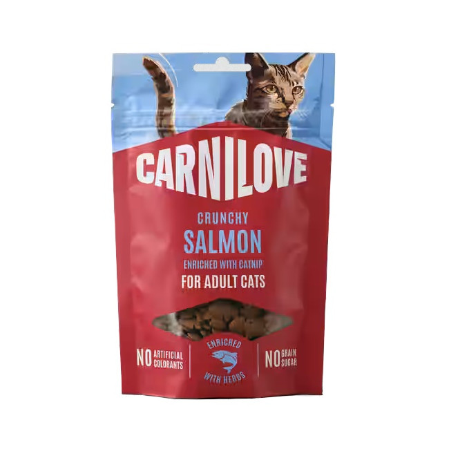 Carnilove Cat Crunchy Snack Salmon 50g
