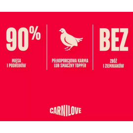 Carnilove Cat Quail Sterilised - przepiórka w sosie saszetka 85g
