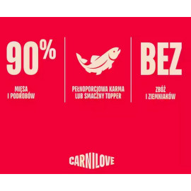 Carnilove Cat Trout - pstrąg w sosie saszetka 85g