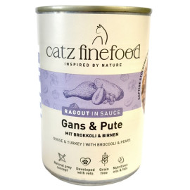 Catz Finefood Ragout in Sauce Gęś i Indyk (N.603) puszka 380g