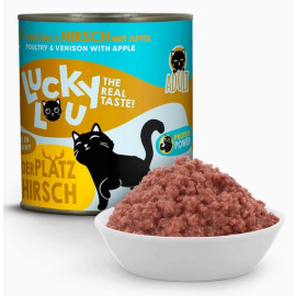 Lucky Lou Lifestage Adult Drób i jeleń puszka 800g