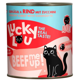 Lucky Lou Lifestage Adult Drób i wołowina puszka 800g