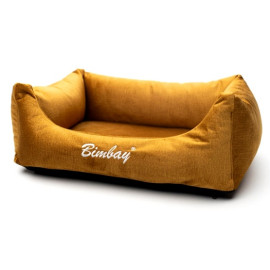 Bimbay Pokrowiec do kanapy zamszowy r.4 - 125x90cm złoty