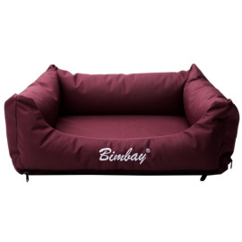 Bimbay Pokrowiec do kanapy r.2 - 80x65cm bordo