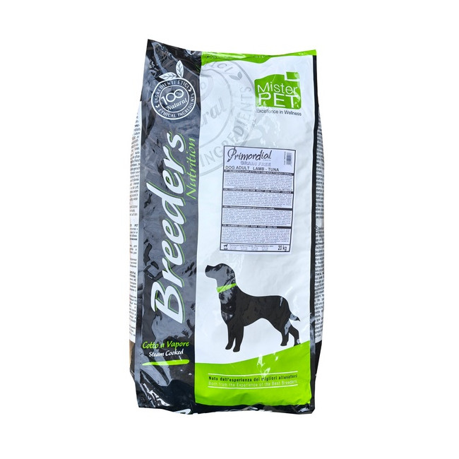 Primordial Breeders Dog Grain Free Adult Tuna & Lamb 20kg