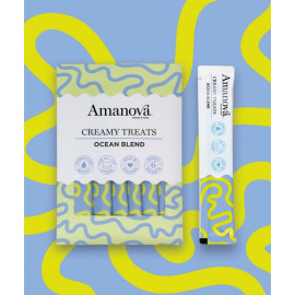 Amanova Cat Creamy Treats Ocean Blend Tuna & Salmon - tuńczyk i łosoś 6x15g