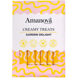 Amanova Cat Creamy Treats Garden Delight Chicken & Vegetables - kurczak i warzywa 6x15g