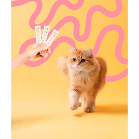 Amanova Cat Creamy Treats Seaside Roast Tuna & Chicken liver - tuńczyk i wątróbka 6x15g