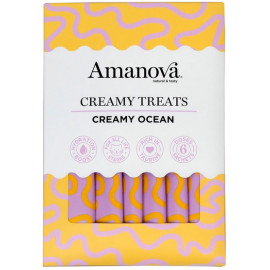 Amanova Cat Creamy Treats  Creamy Ocean Tuna & Goat milk - tuńczyk i mleko kozy 6x15g