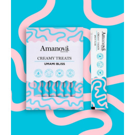Amanova Cat Creamy Treats  Umami Bliss Chicken & Katsuobushi - kurczak i katsuobushi 6x15g