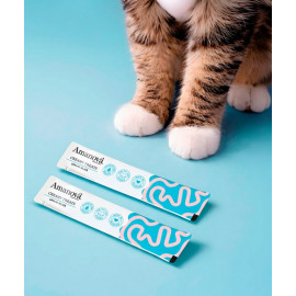 Amanova Cat Creamy Treats  Umami Bliss Chicken & Katsuobushi - kurczak i katsuobushi 6x15g