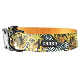 CHABA Obroża regulowana Bull Story IV S/M Jungle