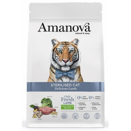 Amanova Cat Sterilised Delicious Lamb - jagnięcina 300g [termin ważności: 26.09.2026]