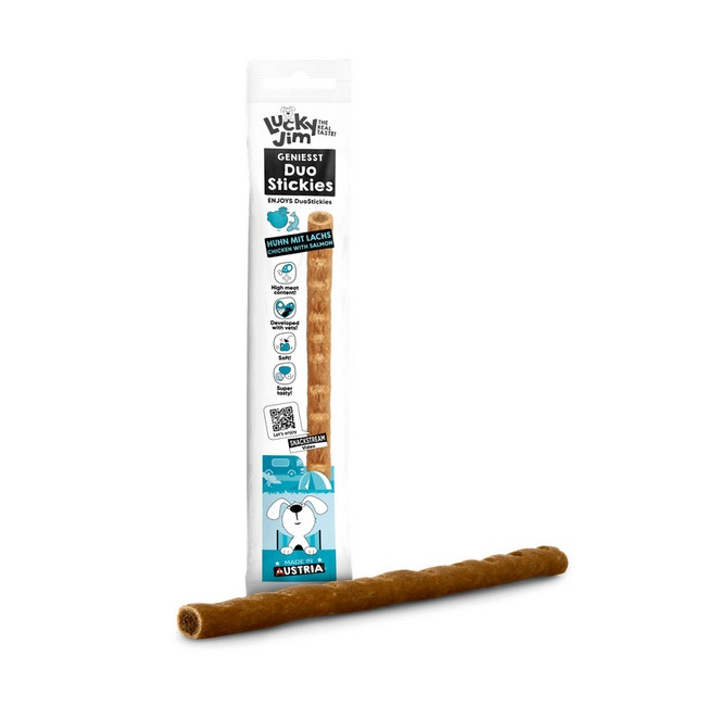 Lucky Jim DuoStickies Kurczak i łosoś 15g