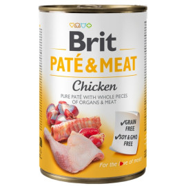 Brit Pate & Meat Dog Chicken puszka 400g