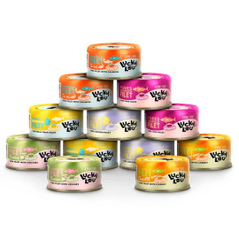 Lucky Lou Extrafood Broth-Mix-Box Multipack w bulionie puszki 12x70g