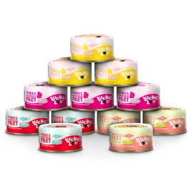 Lucky Lou Extrafood Jelly-Mix-Box Multipack w galaretce puszki 12x70g