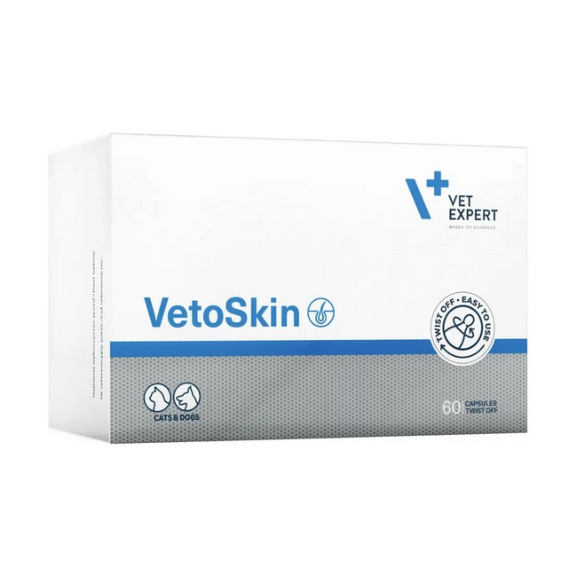 VetoSkin kapsułki Twist Off w blistrach 60szt