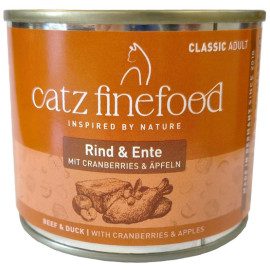 Catz Finefood Classic Wołowina i Kaczka (N.23) puszka 200g