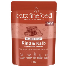 Catz Finefood Classic Wołowina i cielęcina (N.07) saszetka 300g