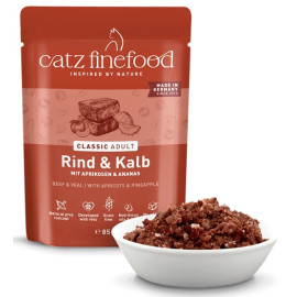 Catz Finefood Classic Wołowina i cielęcina (N.07) saszetka 300g