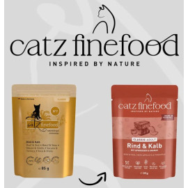 Catz Finefood Classic Wołowina i cielęcina (N.07) saszetka 300g